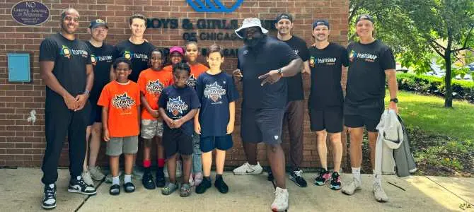 Featured image: Pulling Flags with the Pros at the Boys and Girls Club of Chicago