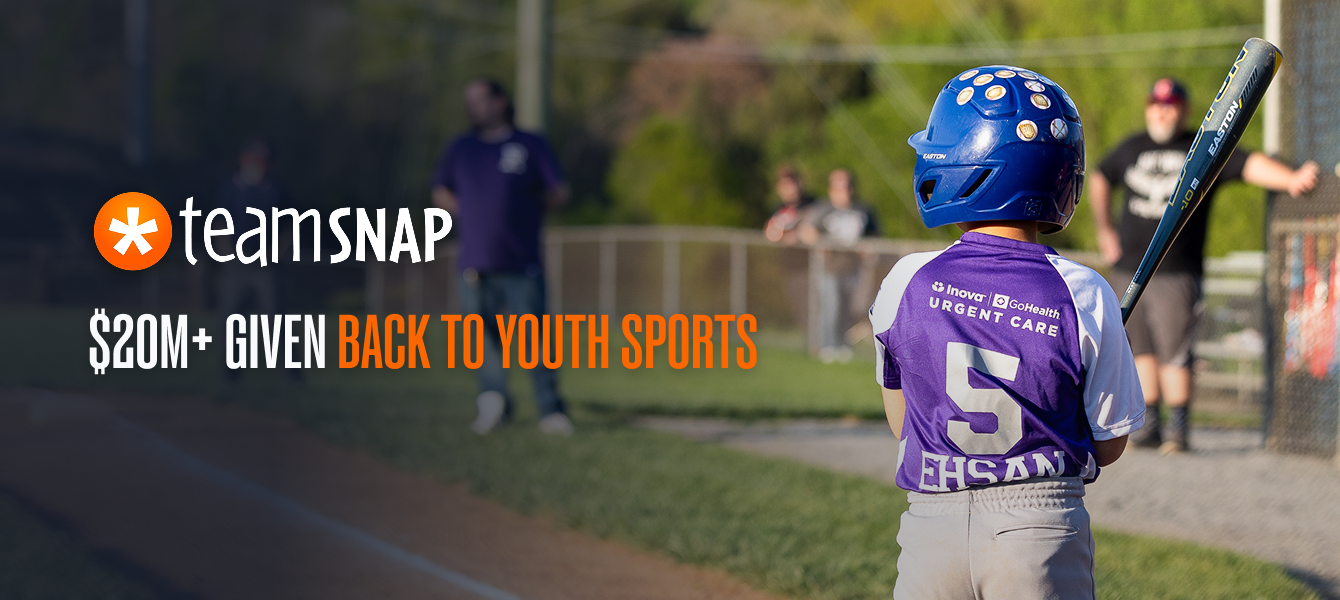 Featured image: TeamSnap Surpasses $20 Million Given Back to Youth Sports Through Brand-Sponsored Programs